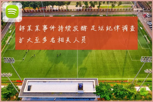 郝某某事件持续发酵 足坛纪律调查扩大至多名相关人员