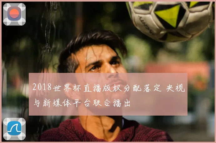 2018世界杯直播版权分配落定 央视与新媒体平台联合播出