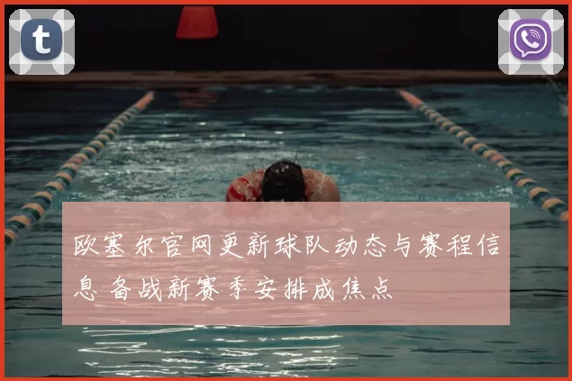 欧塞尔官网更新球队动态与赛程信息 备战新赛季安排成焦点